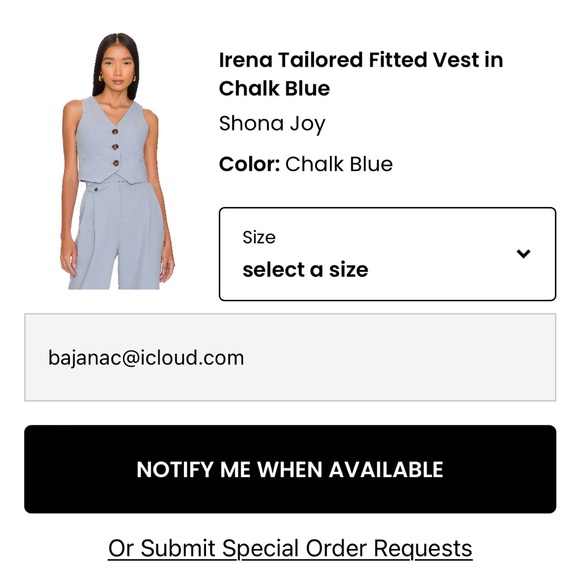 Shona Joy- Irene’s Tailored Vest - Picture 2 of 7